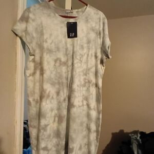 GAP Tie-Dye T-Shirt Dress